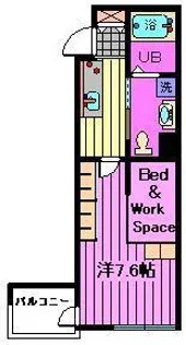 My Style vintage 浦和南【3階】の間取り