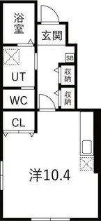 EQUUS D棟【1階】の間取り