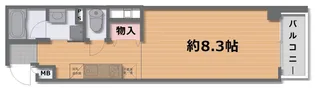 リテラ竹屋町【4階】の間取り