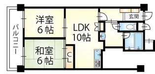 シーダーズハイツ【4階】の間取り