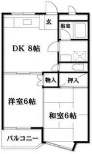 ストリーム橋本【1階】の間取り