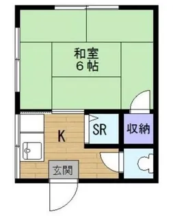 コスモハイム【2階】の間取り