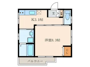 Memoirs塚口East【1階】の間取り