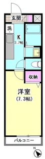 メゾン メルベーユ【2階】の間取り