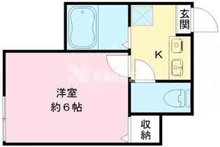 SS自由が丘【1階】の間取り