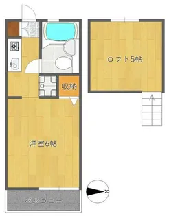 ハートランドM2【2階】の間取り