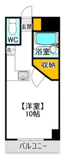 ソレイユ大元上町【2階】の間取り