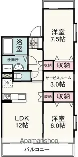 シレーネ【4階】の間取り