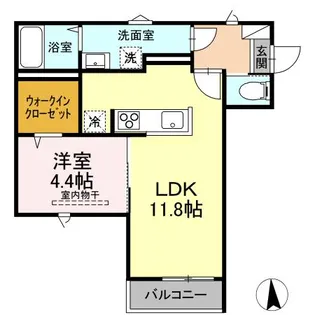 cape大野田【3階】の間取り