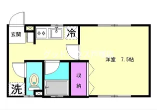 ハイネス小林C【1階】の間取り