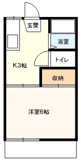 桜コーポB【2階】の間取り