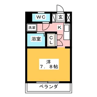 ヴィラ タカクラ【2階】の間取り