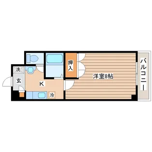 Le・Reve・I(ル・レーヴ・アイ)【2階】の間取り
