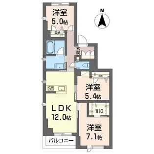 ドリームMH【2階】の間取り