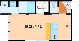 パスト寺町【1階】の間取り