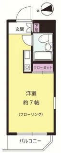 菱和パレス世田谷代田【1階】の間取り