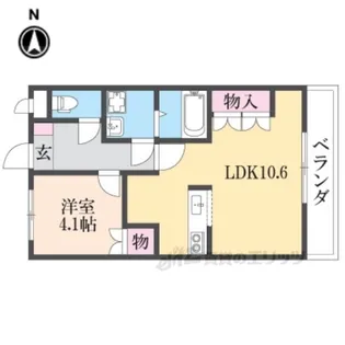 グランシャリオK【3階】の間取り