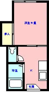 ルネ桂【2階】の間取り