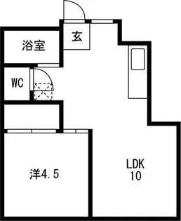 ウインズ庄内【2階】の間取り