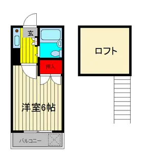 リエス西青木1【1階】の間取り
