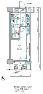 メインステージ小竹向原【4階】の間取り