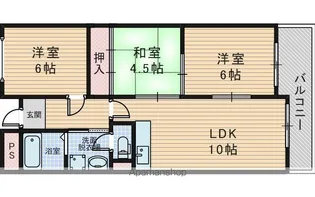 第2グランドハイツ太田【3階】の間取り