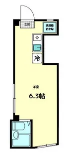 アクセス宮前【1階】の間取り
