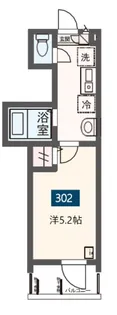 メルディア舎人【3階】の間取り