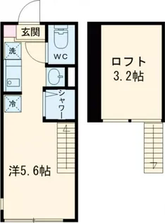 ハーモニーテラス西亀有III【2階】の間取り