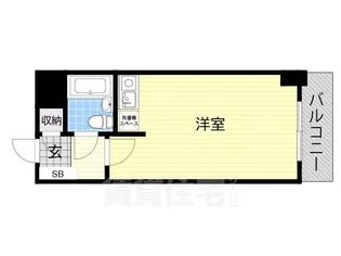 ライオンズマンション上本町第3【2階】の間取り