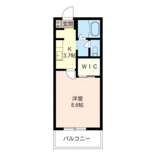 フォレ・コリーヌ【2階】の間取り