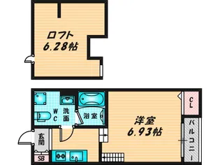 Cereja【1階】の間取り