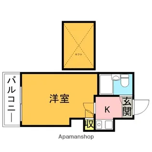 ライフピアセイント【2階】の間取り