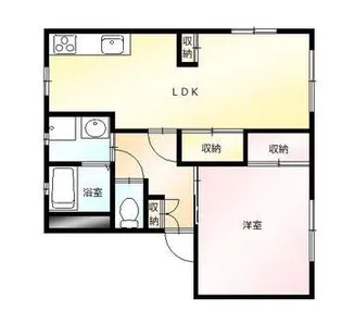 アネックス【2階】の間取り