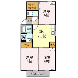 メゾン ノア【1階】の間取り
