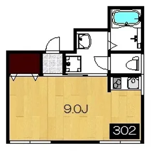 WILL五貫目【3階】の間取り