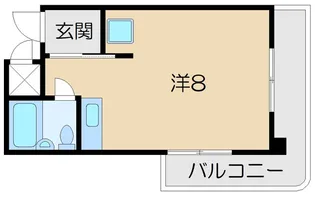 シャトレービル【2階】の間取り