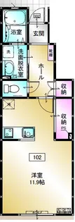 サンセットバレー高館I【1階】の間取り
