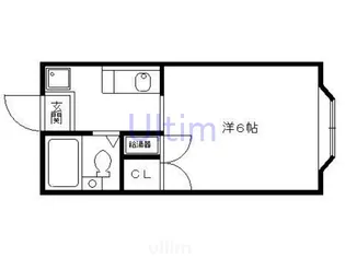 レディース井上【1階】の間取り