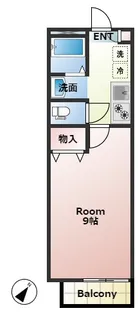 朋久レジデンス上福岡【2階】の間取り