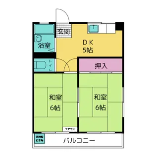 メゾン葵【3階】の間取り