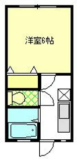 1Kの間取り画像