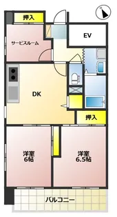 ファミール徳丸【2階】の間取り