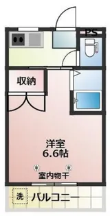 パークプレイス平井I号棟【4階】の間取り