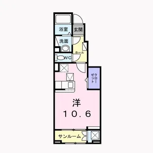 グレイス王寺【1階】の間取り