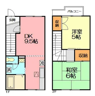 神奈川県中郡二宮町中里2【一戸建】の間取り