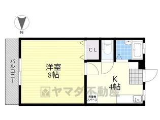 フォレスト2【1階】の間取り