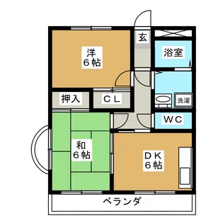 Ninety御園【3階】の間取り