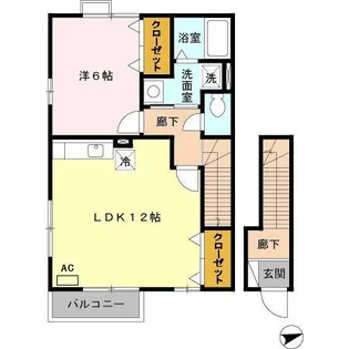 デマラージュ【2階】の間取り