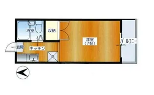 メゾンユー【2階】の間取り